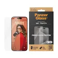 PanzerGlass Classic Fit Display-Schutzglas für Apple iPhone 15 Pro