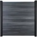 Hauptelement GroJa Flex Stecksystem ohne Pfosten 180 x 180 cm steingrau - Grau