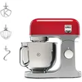 Küchenmaschine - Kenwood Kmix Kmx750rd - Metallgehäuse - Rot - 6 Geschwindigkeiten - 1000 W - Edelstahl-schüssel 5 L