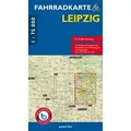 Leipzig 1 : 75 000 Fahrradkarte