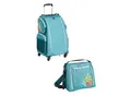 HABA Unisex Kinderkoffer Schranktrolley 4 Rollen und Trolleytasche 1er Pack