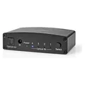 Nedis Digital-Audio-Switch | 4-Wege | Anschlüsse - Eingang: DC Power / 4x TosLink | Anschlüsse - Aus (ASWI2514BK)