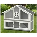 Nanook Hasenstall XL Momo grau 144 x 57 x 110 cm