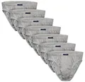 BRUBAKER 7er Pack Herren Slips Baumwoll Mix