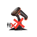 Tera 2D Barcode-Scanner kabellos mit Kabel 1D 2D QR Akkuanzeige