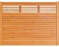Zaun Hauptelement, Bausatz BuildiFix-Zauntyp A 180 x 135 cm kirschbaum
