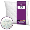 Heimtex Dekokissen Kissen mit zerkleinerter Schaumfüllung – Made in Germany 80 cm x 80 cm