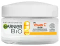 Garnier Tagespflege mit Vitamin C für einen strahlenden Teint, Belebende und straffende Feuchtigkeitscreme gegen müde und unebenmäßige Haut, Bio Glow, 50 ml