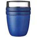 Mepal Lunchpot, Blau, Kunststoff, 10.7x15.1x10.7 cm, Küchenzubehör, Vorratsbehälter, Brotdosen
