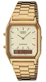 CASIO VINTAGE Chronograph AQ-230GA-9DMQYES Goldfarben Edelstahl B-WARE
