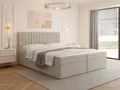 MIRJAN24 Boxspringbett Tirulo (mit zwei Bettkästen für die Bettwäsche), 140/160/180x200 cm, Polsterkopfteil