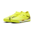 Puma Future 8 Match TT, Unisex Fussballschuh, Yellow ALERT-Puma Black-Sun Struck,