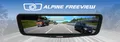 Alpine DME-R1200 Digitaler Rückspiegel für Wohnmobile, Reisemobile und Campervan