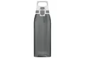 SIGG Trinkflasche 1L Tritan grau BPA-frei auslaufsicher Sport Weithals
