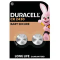 Duracell Knopfzelle CR 2430 3 V 2 St. 300 mAh Lithium DL2430