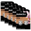 5x Duracell Knopfzelle Lithium CR2430 3V Batterien 2er Blister CR 2430