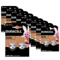 10x Duracell Knopfzelle Lithium CR2430 3V Batterien 2er Blister CR 2430