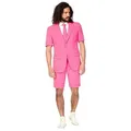 Opposuits Anzug OppoSuits Mr. Pink Kostüm Anzug - für Karneval Cooler Dress für heiße Tage rosa 58