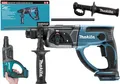 Makita Akku-Bohrhammer Kombihammer 18V SDS-Plus + Griff + Tiefenanschlag DHR202Z