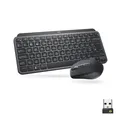 Logitech MX Keys Mini Combo for Business, Compact, Wireless Keyboard & Mouse, Lo