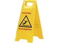Sprintus Warnschild-Aufsteller Rutschgefahr, Höhe 620 mm, VE 10 Stk, gelb