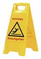 Sprintus Warnschild Rutschgefahr signalgelb