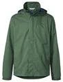 VAUDE Escape Light Regenjacke Herren wasserdicht – Leichte 2-Lagen Jacke mit verstaubarer Kapuze, winddicht und atmungsaktiv, woodland/dark sea,XXL