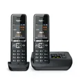 Gigaset Comfort 550A Duo Schnurlostelefon Anrufbeantworter Headset-Anschluss