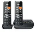 Gigaset Comfort 550A Duo Analoges/DECT-Telefon  Schwarz