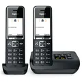 Gigaset Comfort 550A duo schwarz/chrom Schnurloses Telefon