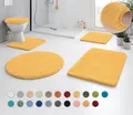 Kleine Wolke Badematte RELAX, Badvorleger, Badezimmer Teppich, Höhe 30 mm, rutschhemmend beschichtet, fußbodenheizungsgeeignet, Polyacryl, rechteckig, Badteppich, meliert, rechteckig, rund & als Set erhältlich