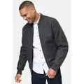 Indicode Sommerjacke Herren INAltonius Übergangsjacke Herrenjacke elegante Bomberjacke grau L (52)