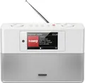 CRST200SW Bluetooth DAB+, FM, UKW Radio Tragbar (Weiß)