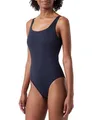 Marc O'Polo Damen Stockholm (Essentials) One Piece Swimsuit, Blau, L EU