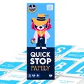 ATM Gaming QuickStop - Das Buchstaben-Duell - Familien-Edition - Kartenspiel für Kinder und Familien - Schnell und Verrückt - 2 bis 7 Spieler - Kartenspiel ab 7 Jahren - Familienspiel