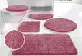 Otto Home Badematte "Inga, Badezimmer Teppich, Badvorleger" Gr. 5, beere, rechteckig (80cm x 150cm ), 1 Stk.