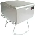 LooSeal Campingtoilette LooSeal EVO mobile Verschweißer-Toilette, Wasserlose Campingtoilette silberfarben