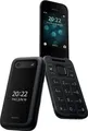 Nokia 2660 Flip TA-1474 Schwarz 4G LTE Dual Sim Senioren Tasten Klapp Handy