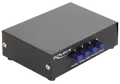 DELOCK 87637 - Switch, 4-port Audio / Video, manuell, bidirekt.