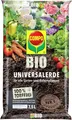 COMPO BIO Universalerde torffrei für Garten Balkonpflanzen Obst Gemüse 7.5L