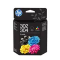 Hp 302/304 Tri-Color/Black 2-Pack NEU