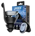 Mixx Musik-Ohrstöpsel – Wiederverwendbare Silikon-Ohrstöpsel für Konzerte, Festivals & Gigs – 16 dB Rauschunterdrückung mit flachen Frequenzfiltern – 3 Größen + tragbare Tragetasche