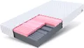 Matratze 140x200 cm orthopädisch Kaltschaum HR-Schaum Visco Memory H3 H4 ca. 14 cm Höhe atmungsaktiv Bezug waschbar für Allergiker geeignet SELECT