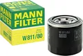 MANN-FILTER W 811/80 Ölfilter - für Pkw + Transporter