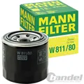 MANN ÖLFILTER W811/80 für MAZDA 323 HATCHBACK 5+6 HYUNDAI COUPE I 30 KIA CEE'D