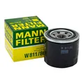 Ölfilter Mann Filter W 811/80 für Ford Hyundai KIA Mazda Opel Subaru Mitsubishi