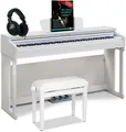 Classic Cantabile DP-220 WM E-Piano Weiß matt Set