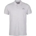 Kappa Poloshirt Poloshirt in großen Größen grau 5XL (72/74)