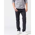 Brax Herren Five-Pocket-Hose Style COOPER DENIM, denim dunkelblau, Gr. 33/34