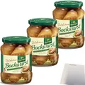 Keunecke EWU Delikatess Bockwurst 5x80g Stück 3er Pack (3x650g Glas) + usy Block